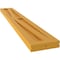 Ekena Millwork Americraft 2-Board Wood 2 Equal Panel Frmd Board-n-Batten Shutters w/Dbl Z-Bar, ARW102BF207X80TUH, PR ARW102BF207X80TUH - alternate 5